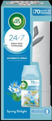 Airwick Automatický Spray komplet Pure Svěží vánek 250ml