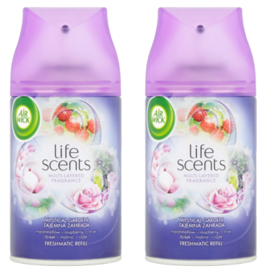 Airwick Automatický Spray náplň DUO Tajemná zahrada 2x250ml
