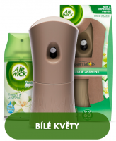 Airwick Automatický Spray komplet Bílé květy frézie 250ml