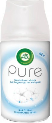 Airwick Automatický Spray náplň Pure Jemná bavlna 250ml