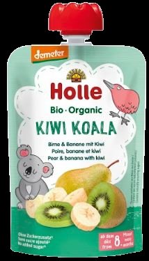 Holle Bio pyré - Kiwi Koala- Hruška a banán s kiwi 100 g