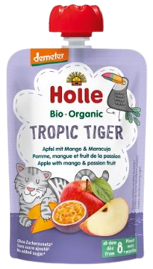 Holle Bio pyré - Tropic Tiger - jablko mango maracuja 100g