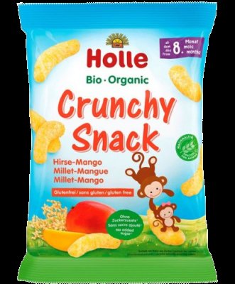 Holle Bio křupky jahelné s mangem 25g