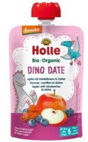 Holle BIO pyré - Dino Date - Jablko , borůvky a datle 100 g