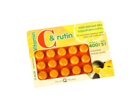 Rosen C+rutin 400 mg dražé 15