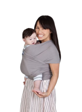 Nosič dětí / šátek Boba Wrap - Grey