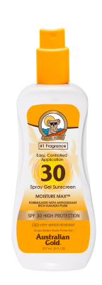 Australian Gold Spray Gel Clear SPF30 237 ml