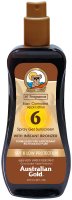 Australian Gold Spray Gel + Bronzer SPF6 237ml