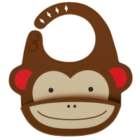 SKIP HOP Zoo Bryndák silikonový Opička