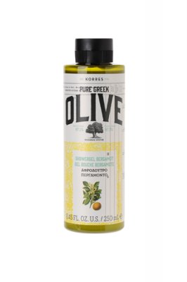 Korres Pure Greek Olive Sprchový gel s vůní bergamotu 250ml