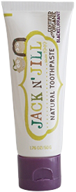 Jack n' Jill Přírodní měsíčková zubní pasta Organic Černý rybíz 50 g