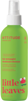 ATTITUDE Little leaves Sprej na rozčesávání vlásků s vůní melounu a kokosu 240ml