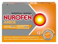 Nurofen Junior Pomeranč 100mg žvýkací měkké tobolky 12ks