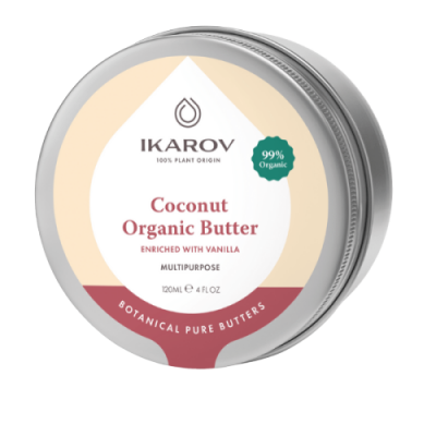 Ikarov Bio Kokosové máslo s vanilkou 120 ml