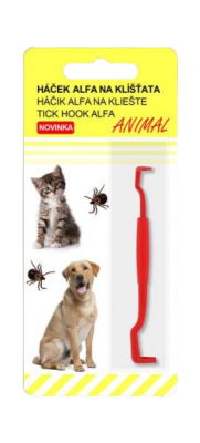 Háček ALFA na klíšťata 1ks