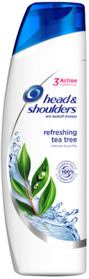 Head & Shoulders šampón Refreshing Tea Tree 400ml Head & Shoulders šampón Refreshing Tea Tree 400ml