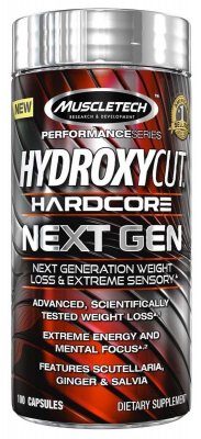 MuscleTech Hydroxycut Next Gen unflavored 100 kapslí