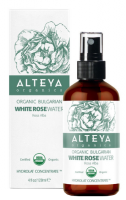 Alteya Organics Bio Alteya Růžová voda z bílé růže v skle 120 ml