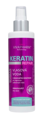 VivaPharm Keratinová vlasová voda 200ml