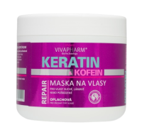 VivaPharm Keratinová vlasová maska 600ml