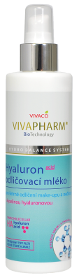 VivaPharm Odličovací mléko s kyselinou hyaluronovou 200ml