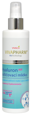 VivaPharm Odličovací mléko s kyselinou hyaluronovou 200ml