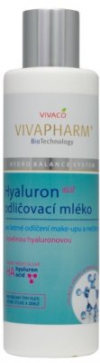 VivaPharm Odličovací mléko s kyselinou hyaluronovou 200 ml