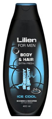 Lilien Sprchový šampon pro muže Ice Cool 400 ml