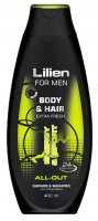 Lilien sprchový šampon pro muže All-Out 400ml