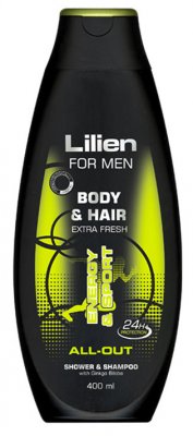 Lilien sprchový šampon pro muže All-Out 400 ml
