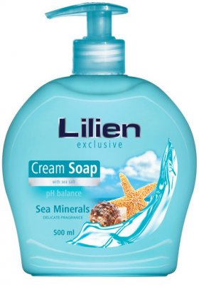 Lilien krémové tekuté mýdlo Sea Minerals 500 ml