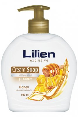 Lilien krémové tekuté mýdlo Honey 500 ml