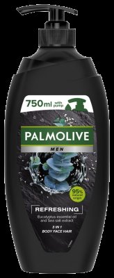 Palmolive Sprchový gel pro muže 3v1 na tělo a vlasy For Men s pumpičkou 750ml