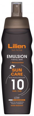 Lilien Sun active emulsion SPF 10 200 ml