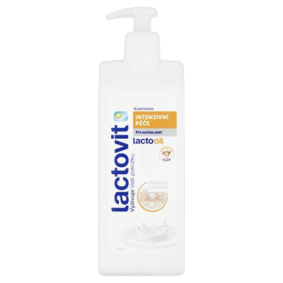 Lactovit LACTOOIL Tělové mléko Intenzivní péče 400ml
