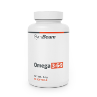 GymBeam Omega 3-6-9 unflavored - 60 kaps