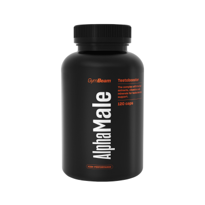 GymBeam AlphaMale TestoBooster unflavored - 120 kaps