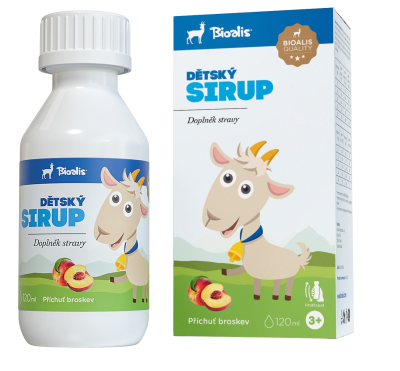 Bioalis Dětský sirup S Kolostrem a vitamíny 120 ml