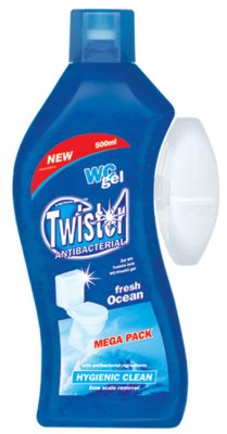 Twister WC gel s košíčkem - Ocean 500ml