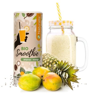 Naturalis Smoothie Ananas + Mango BIO 180 g