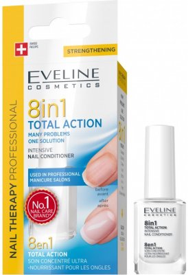 Eveline Nail Therapy Total Action 8v1 12ml
