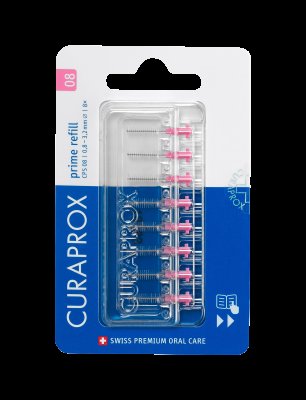 CURAPROX CPS 08 prime 8 ks blister refill