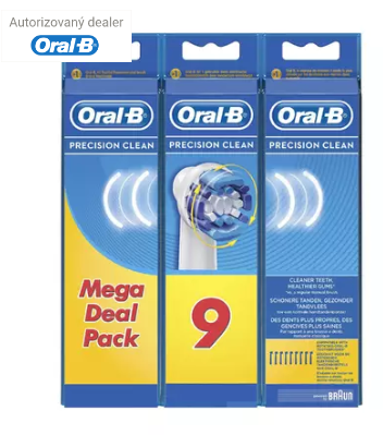 Oral-B Precision Clean EB 20-9 náhradní kartáčkové hlavice 9ks