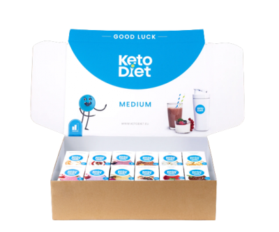 KetoDiet 3 týdenní balíček MEDIUM pro 2. krok