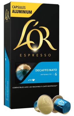 L'or Espresso Decaffeinato 6 pro Nespresso®* kávovary - kapslí 10 ks