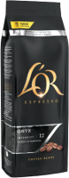 L'OR Espresso Onyx UTZ zrnková káva 500g