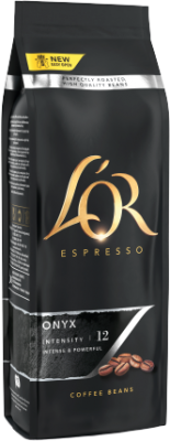 L'or Espresso Onyx UTZ zrnková káva 500 g
