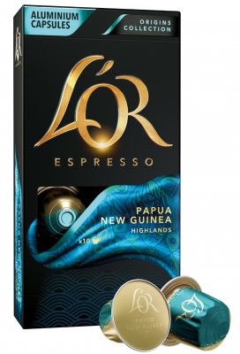 L'or Espresso Papua New Guinea 7 pro Nespresso®* kávovary kapsle 10 ks