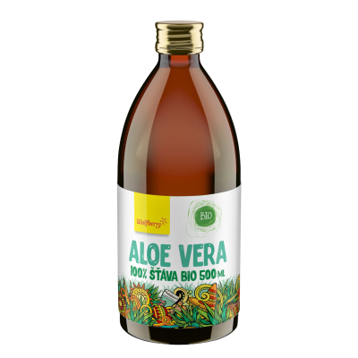Wolfberry Aloe vera gel 100% BIO šťáva 500 ml
