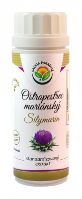 Salvia Paradise Ostropestřec - silymarin standardizovaný extrakt 100 kapslí Salvia Paradise Ostropestřec - silymarin standardizovaný extrakt 100 kapslí